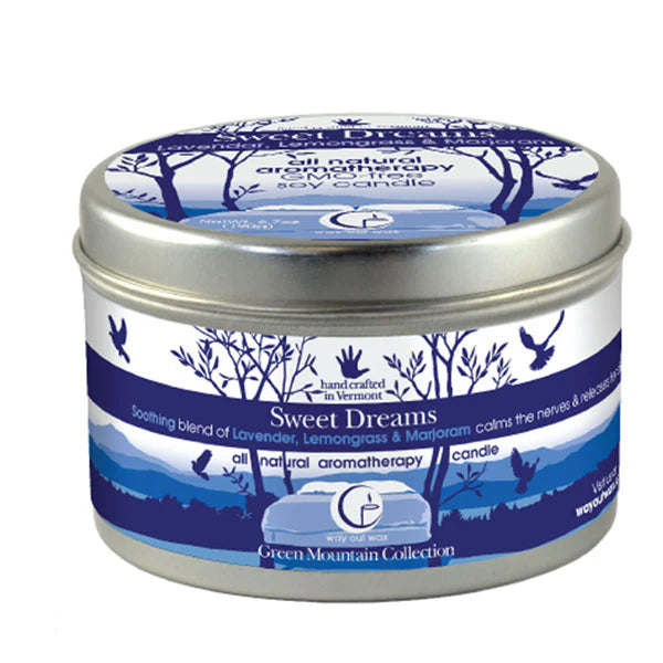 Sweet Dreams - Large Travel Tin Candle by Way Out Wax