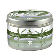 Sage - Large Travel Tin Candle by Way Out Wax