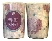 Winter Forest - Glass Tumbler by Way Out Wax