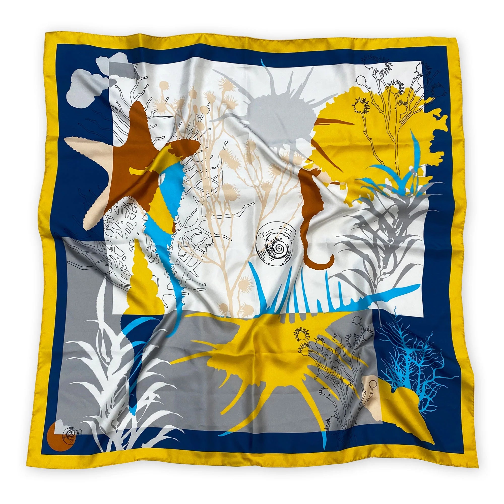Seaborne Women's Silk Scarf by Beau Ties of Vermont
