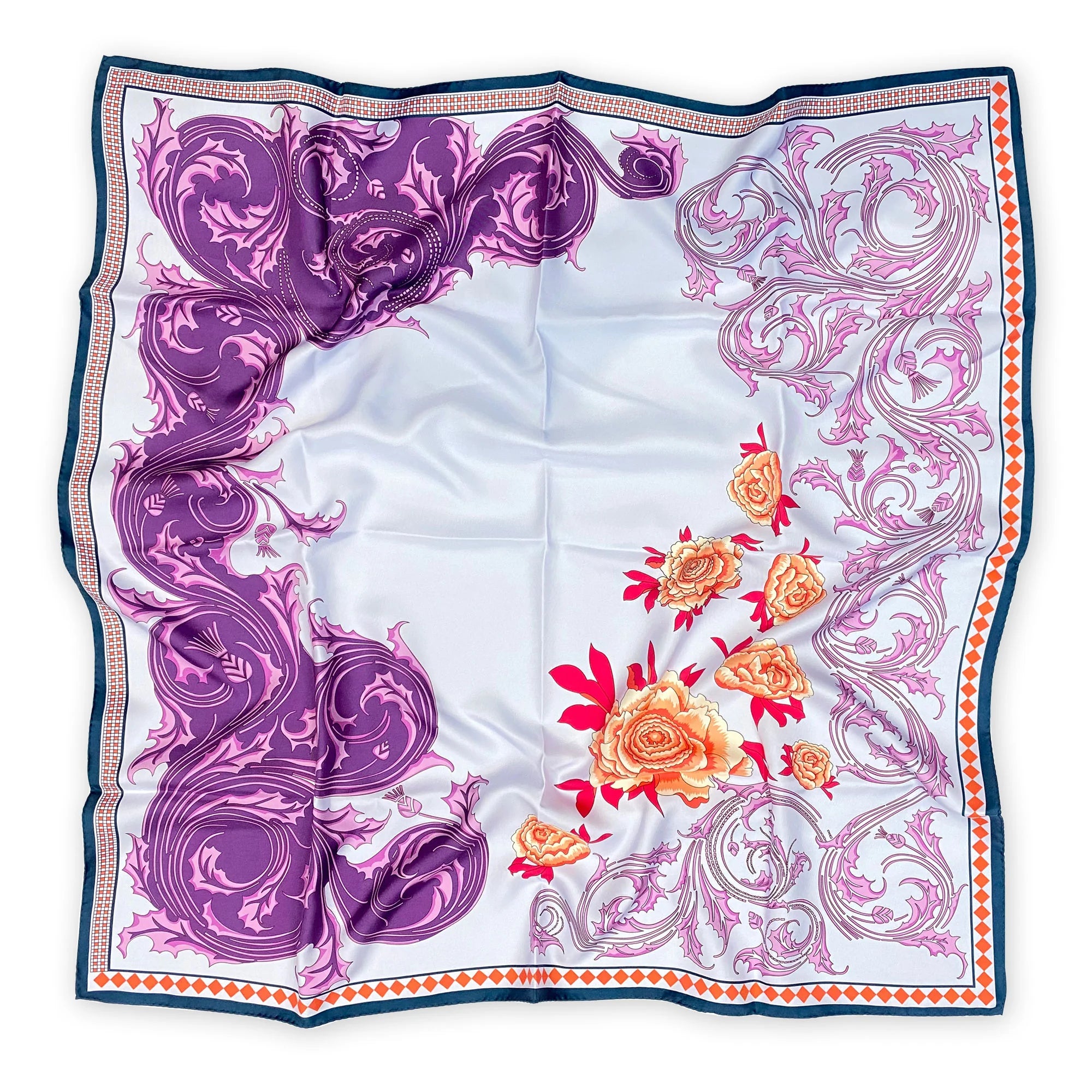 Rosewave Women's Silk Scarf by Beau Ties of Vermont
