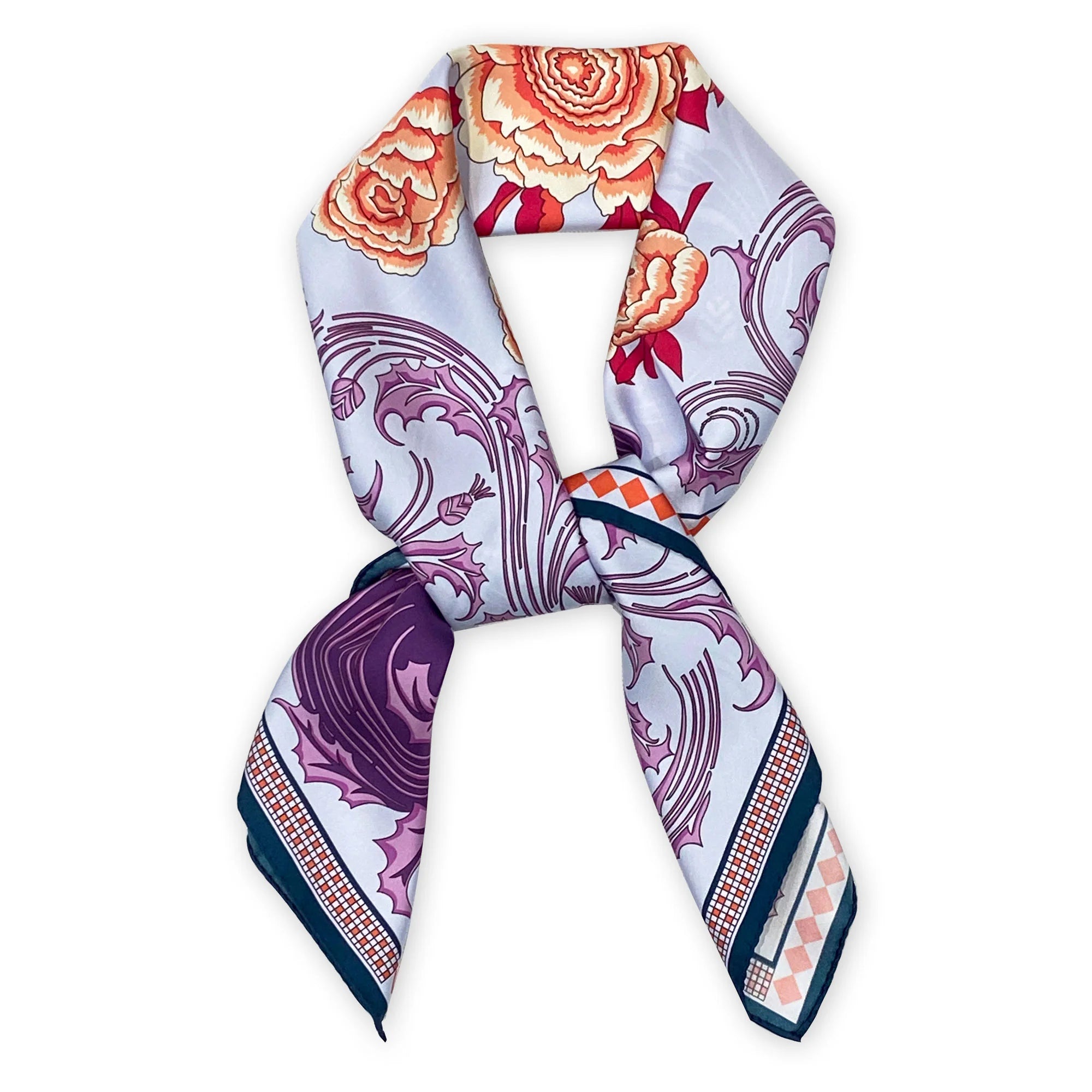 Rosewave Women's Silk Scarf by Beau Ties of Vermont
