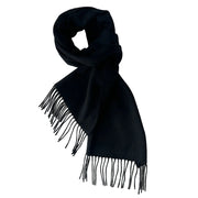 Black Cashmere Scarf by Beau Ties of Vermont