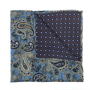 Tripoli Reversible Pocket Square by Beau Ties of Vermont