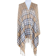 Camel Tartan Pashmina by Beau Ties of Vermont
