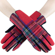 Plaidberry Red Women's Gloves by Beau Ties of Vermont