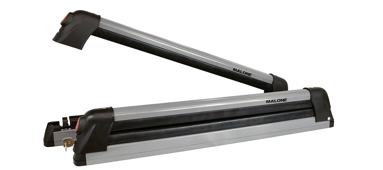 Malone SlopeSide Sliding 5 Pair Ski, 4 Snowboard Roof Rack by Rack Warehouse