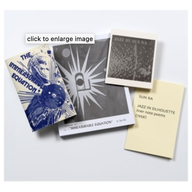 Sun Ra - Extensions Out, Plus: Four Poetry Books (1959/1972) (Book) by Autumn Records