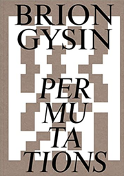 Brion Gysin - Permutations (Book) by Autumn Records