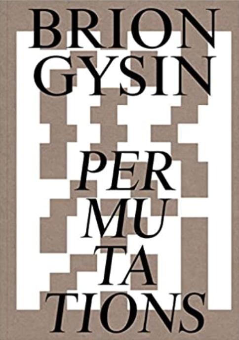 Brion Gysin - Permutations (Book) by Autumn Records