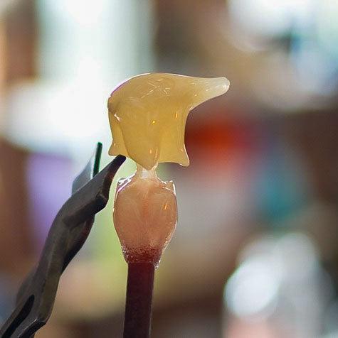 Polar Bear Ornament by AO Glass