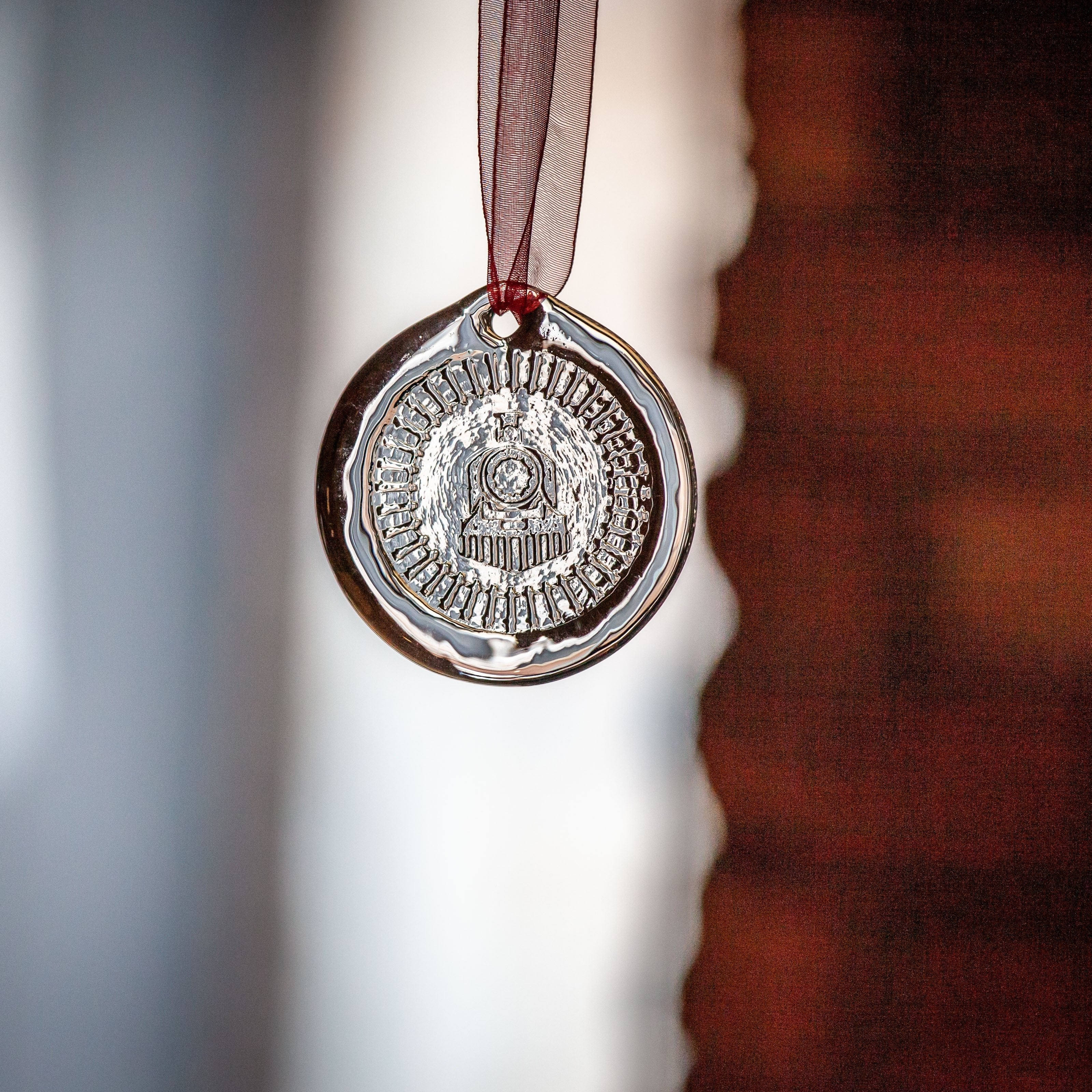 Suncatcher Ornament - Train by AO Glass