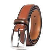Premium Leather Belt - Brown by Beau Ties of Vermont