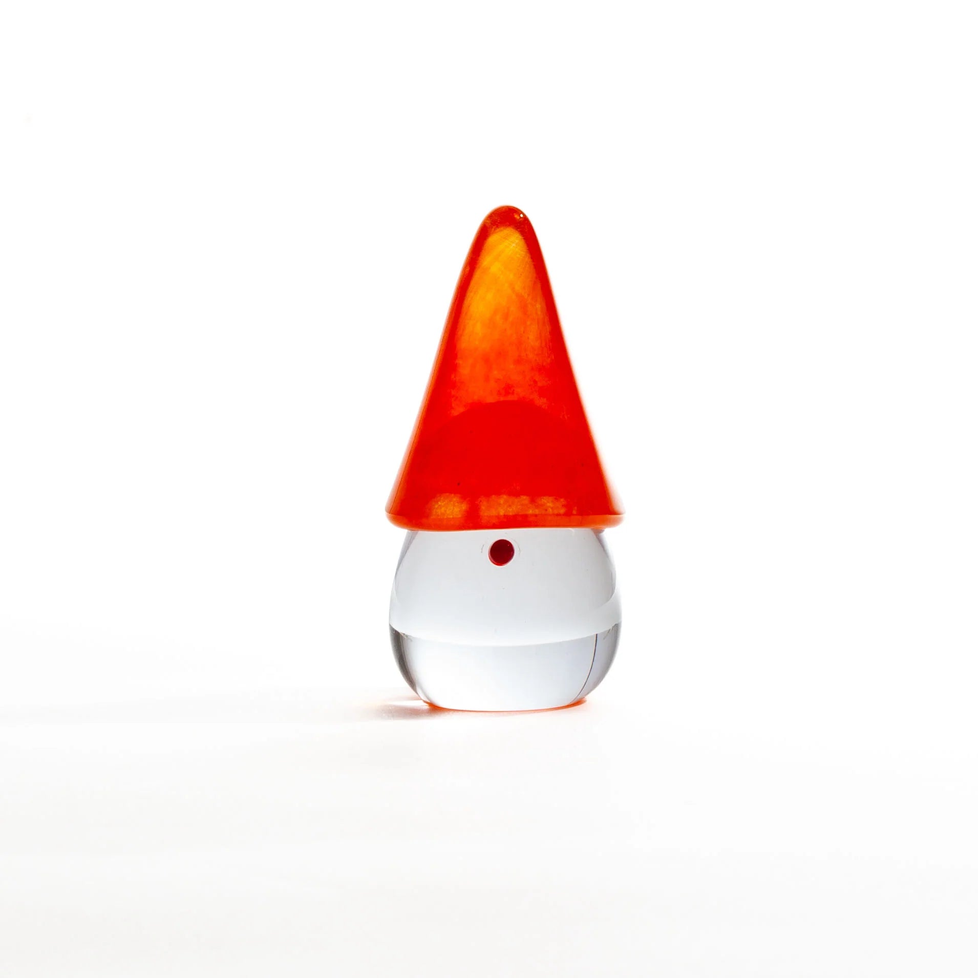 Tomte Gnome - Cheer (Red) by AO Glass