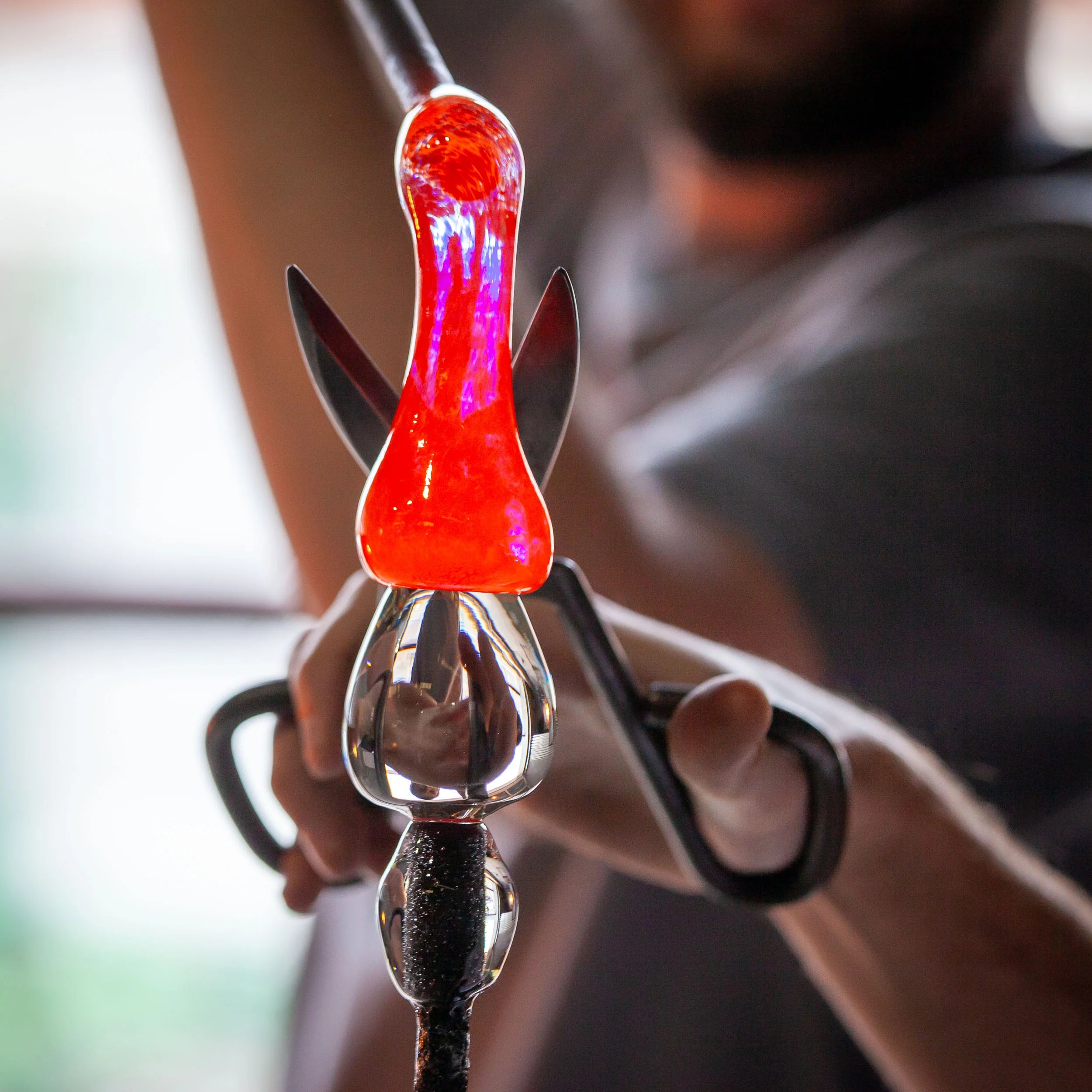 Tomte Gnome - Cheer (Red) by AO Glass