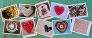 Greeting Cards, 10 Vermont greeting cards in each set - Hearts by Sweet Basil Cards