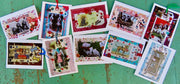 Greeting Cards, 10 Vermont greeting cards in each set - Cats & Dogs by Sweet Basil Cards