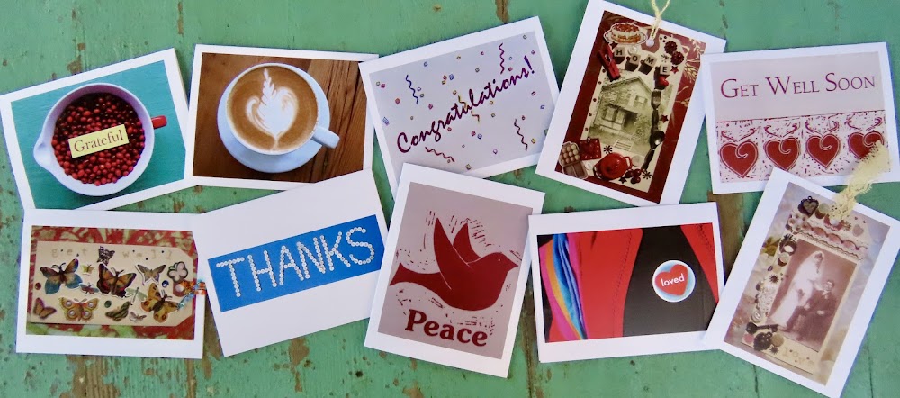 Greeting Cards, 10 Vermont greeting cards in each set - Greetings by Sweet Basil Cards