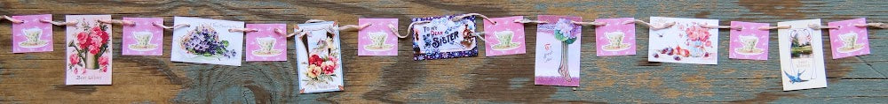 Mini Garlands, 2" x 3" - Sister by Sweet Basil Cards