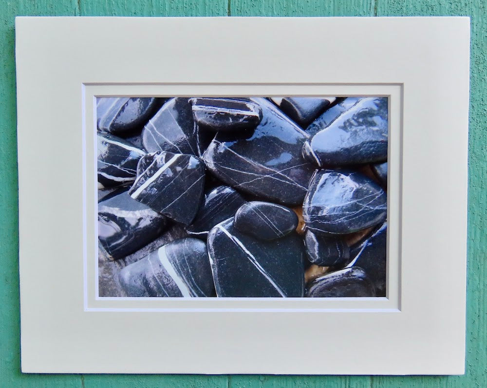 Matted Photos - Kate's Beach by Sweet Basil Cards