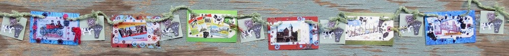 Mini Garlands, 2" x 3" - Vermont by Sweet Basil Cards