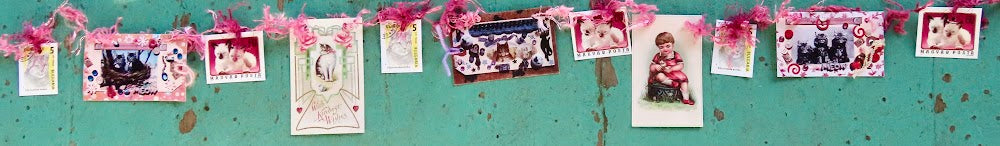 Mini Garlands, 2" x 3" - Cats by Sweet Basil Cards