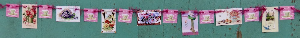 Mini Garlands, 2" x 3" - Grandma by Sweet Basil Cards