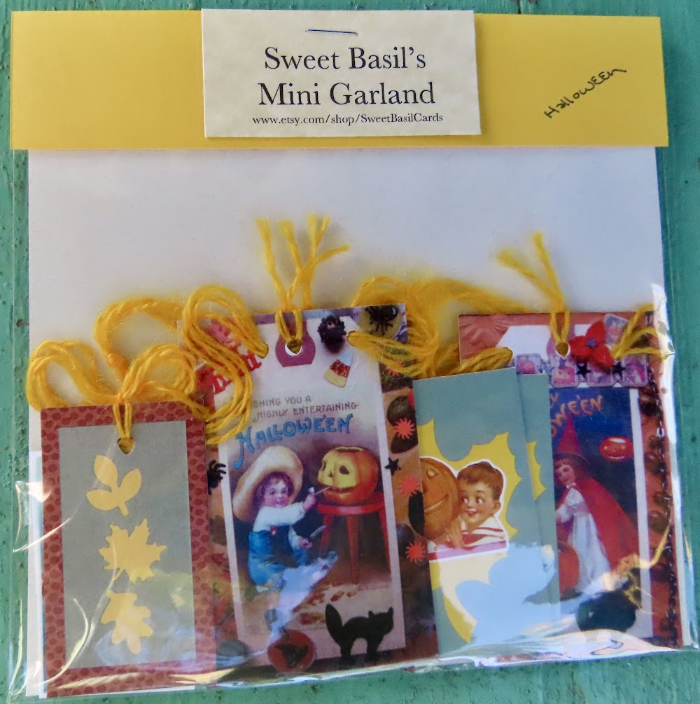 Mini Garlands, 2" x 3" - Halloween by Sweet Basil Cards
