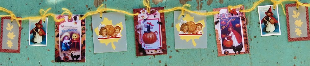 Mini Garlands, 2" x 3" - Halloween by Sweet Basil Cards