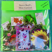 Mini Garlands, 2" x 3" - Flowers & Garden by Sweet Basil Cards