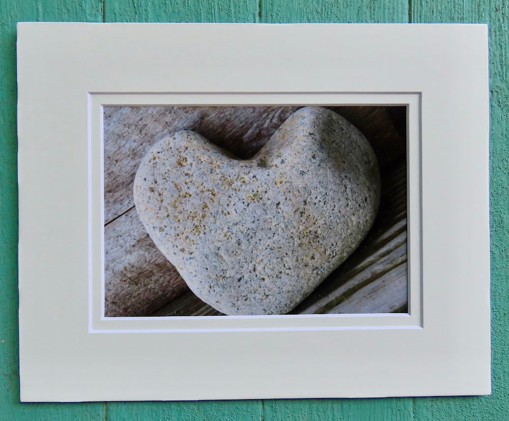 Matted Photos - Heartstone by Sweet Basil Cards
