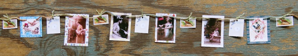 Mini Garlands, 2" x 3" - Birds by Sweet Basil Cards