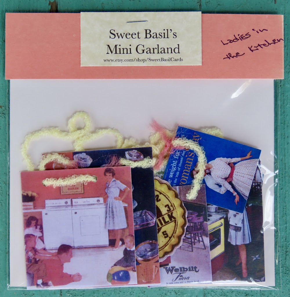 Mini Garlands, 2" x 3" - Ladies in the Kitchen by Sweet Basil Cards