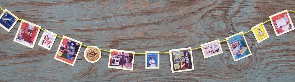 Mini Garlands, 2" x 3" - Ladies in the Kitchen by Sweet Basil Cards