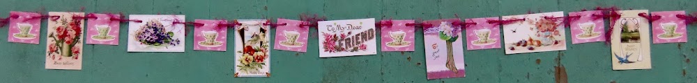 Mini Garlands, 2" x 3" - Dear Friends by Sweet Basil Cards