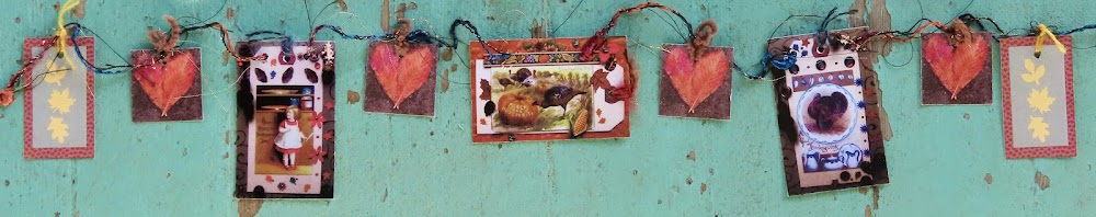 Mini Garlands, 2" x 3" - Thanksgiving by Sweet Basil Cards