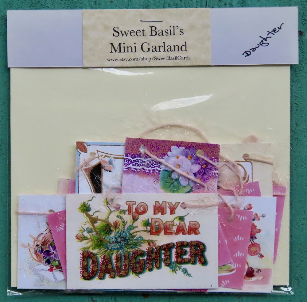 Mini Garlands, 2" x 3" - Daughters by Sweet Basil Cards