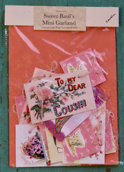Mini Garlands, 2" x 3" - Cousins by Sweet Basil Cards
