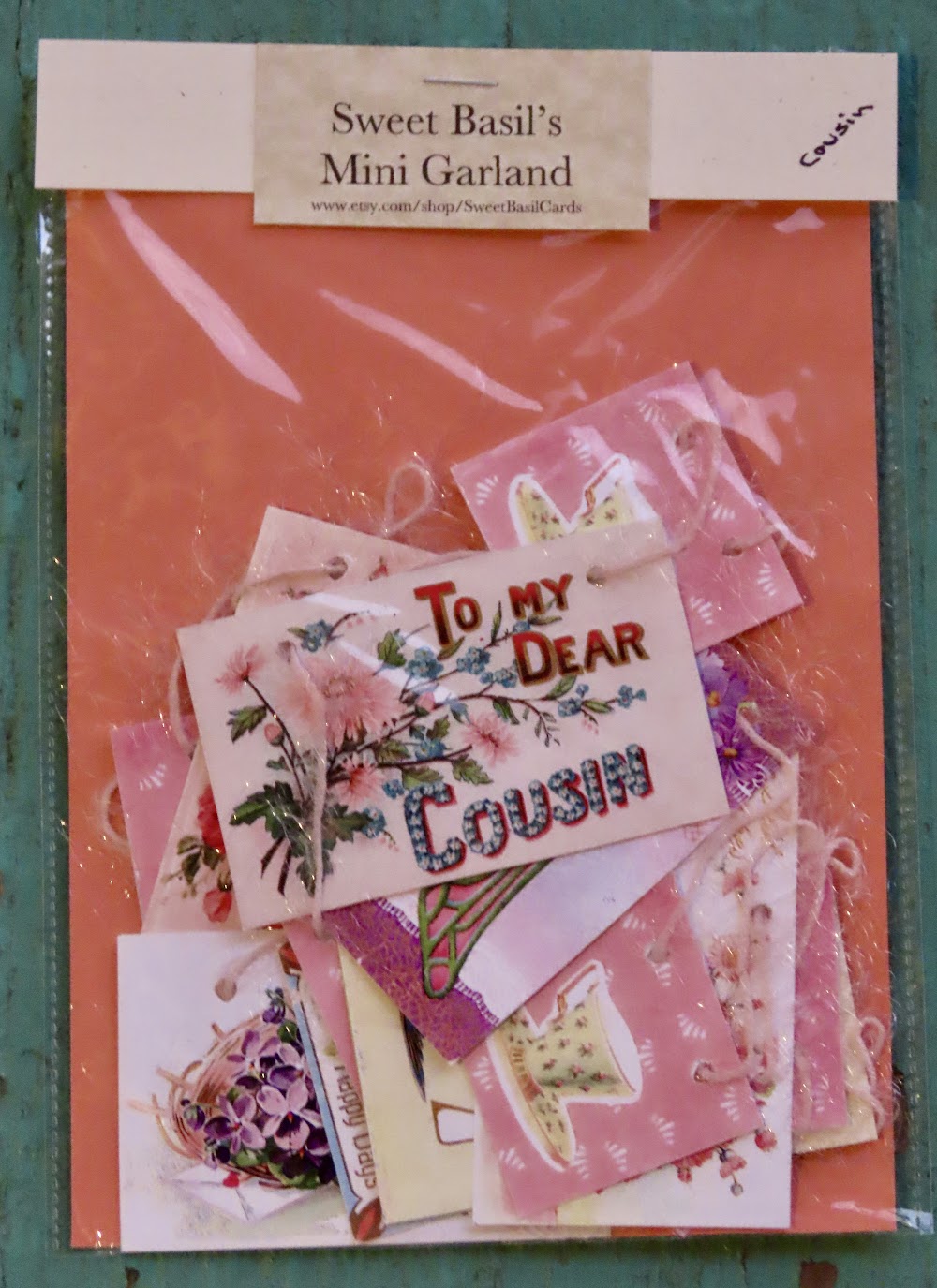 Mini Garlands, 2" x 3" - Cousins by Sweet Basil Cards