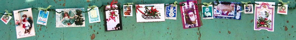 Mini Garlands, 2" x 3" - Christimas