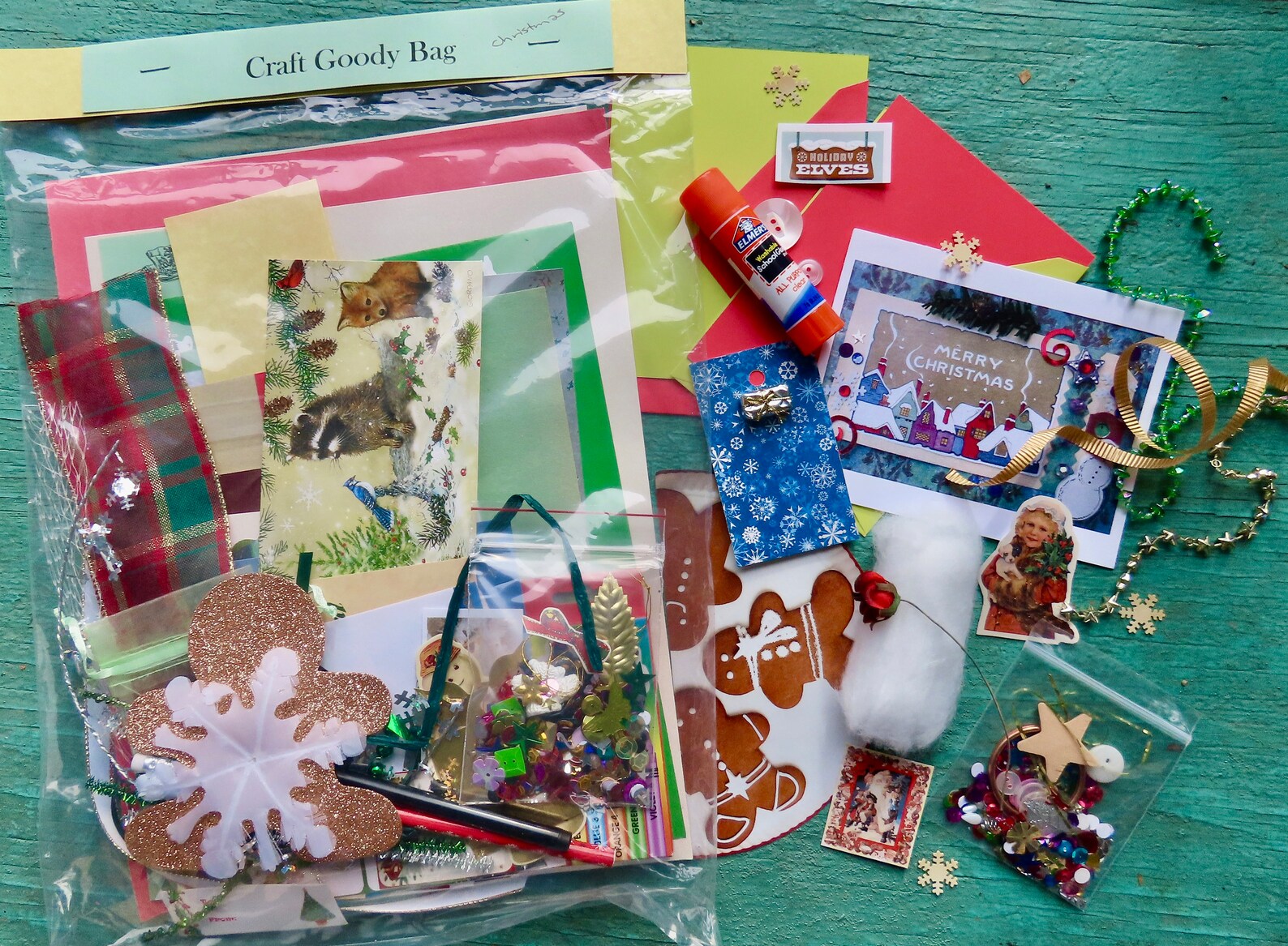 Craft Bag - Christmas by Sweet Basil Cards