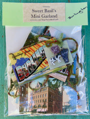 Mini Garlands, 2" x 3" - Burlington by Sweet Basil Cards