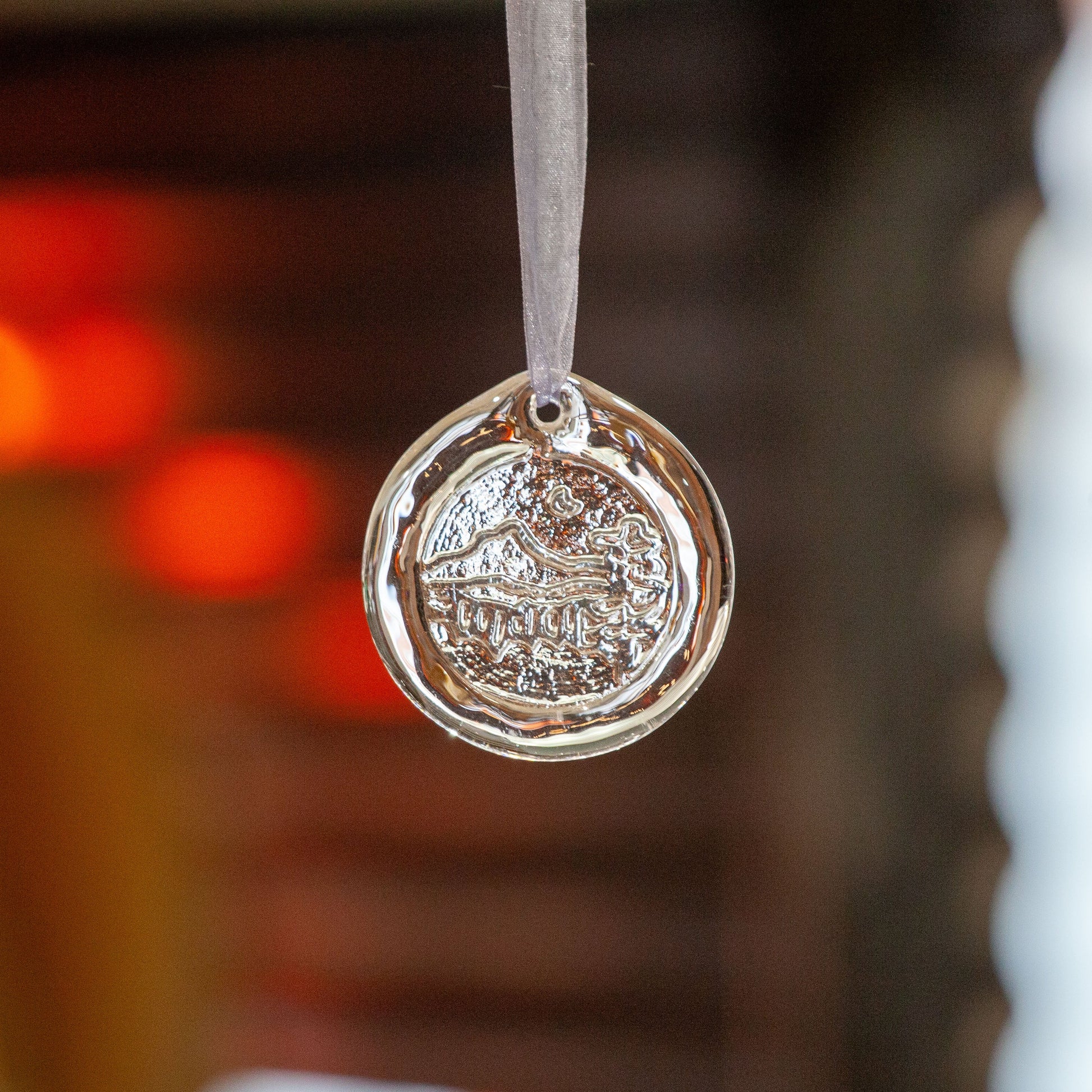 Suncatcher Ornament - Camel's Hump by AO Glass