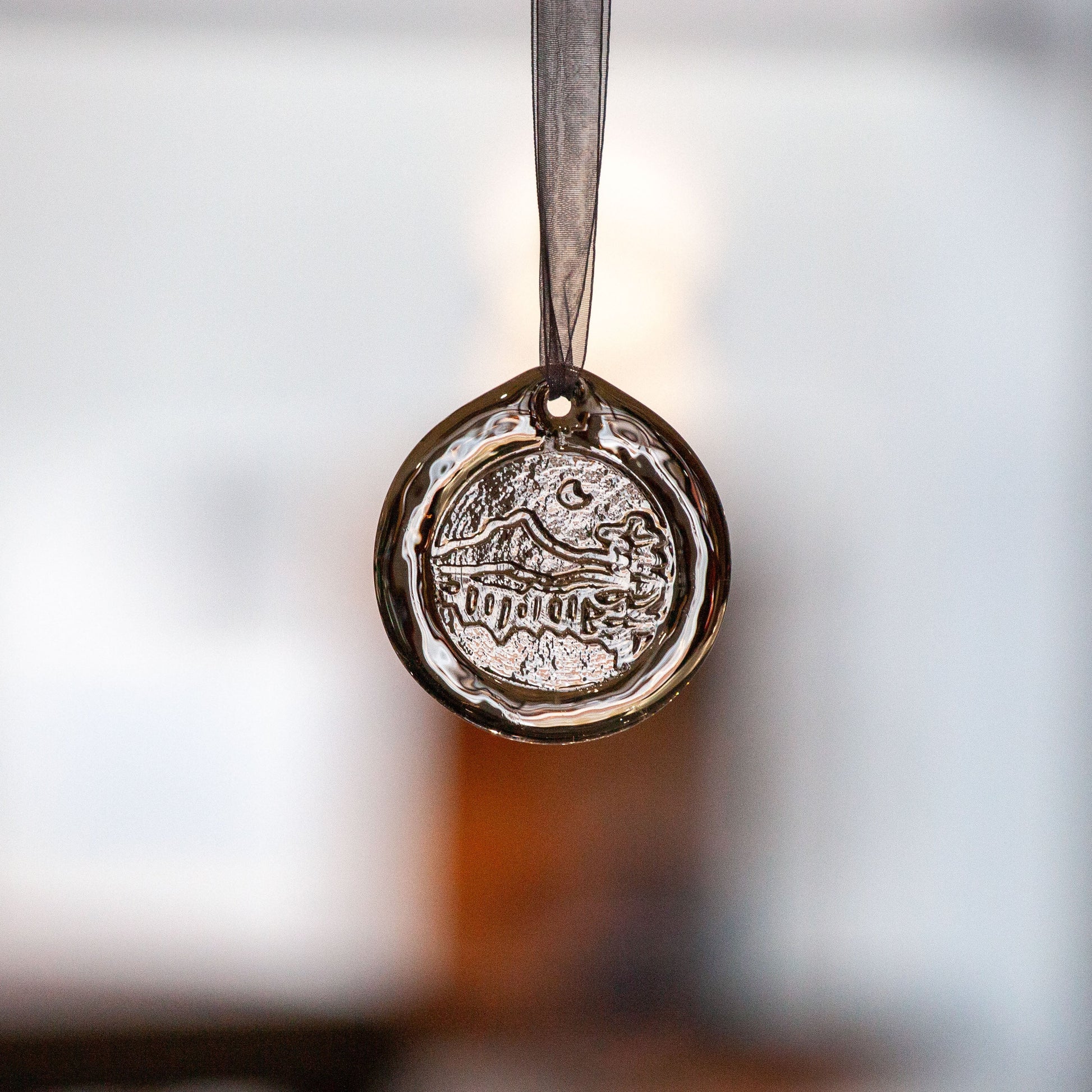 Suncatcher Ornament - Camel's Hump by AO Glass