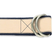 Somerville Ivory - D-Ring Belts by Beau Ties of Vermont