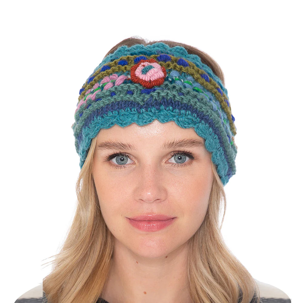 Janak Headband Blue by Beau Ties of Vermont