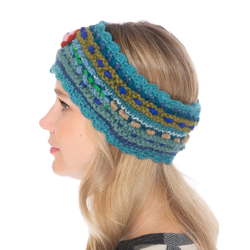 Janak Headband Blue by Beau Ties of Vermont