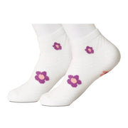 Pansies Ankle Women's Socks by Beau Ties of Vermont