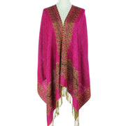 Hot Pink/Gold Constantinople Pashmina by Beau Ties of Vermont