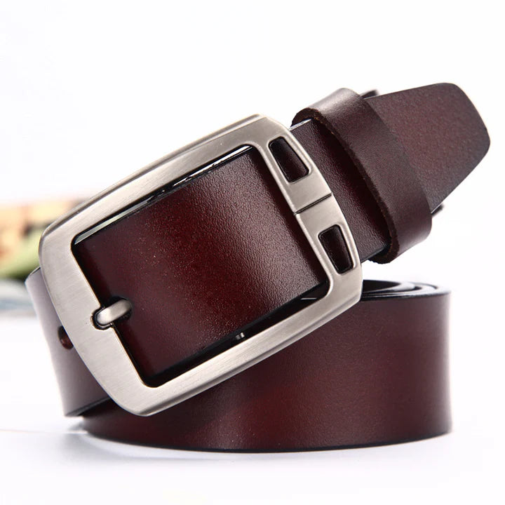 Harlow Brown Leather Belt by Beau Ties of Vermont